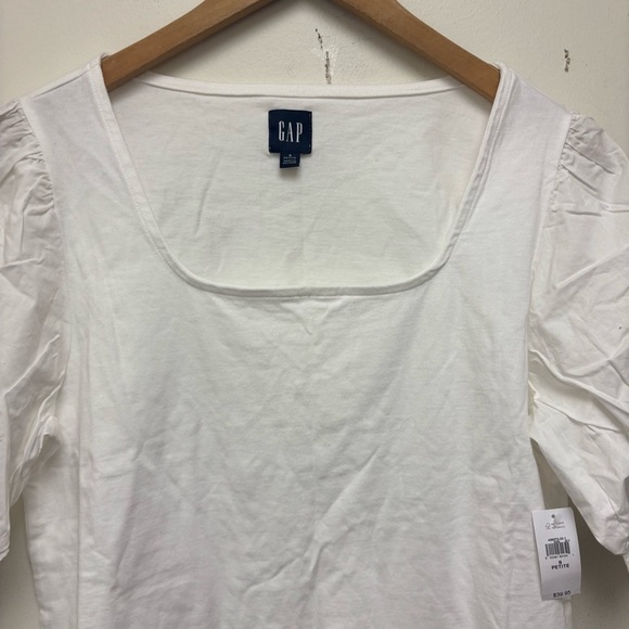 NWT Gap Tie Sleeve Square Neck Top - Picture 5 of 10